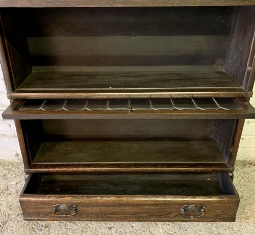 1920'S OAK STACKING BOOKCASE - ADDITIONAL PHOTO 11