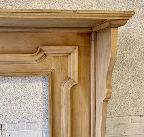 VICTORIAN STRIPPED PINE FIRE SURROUND - ADDITIONAL PHOTO 5