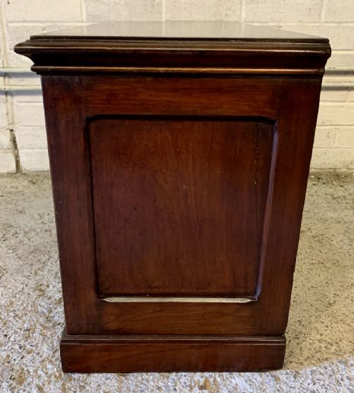 VICTORIAN MAHOGANY DESK TOP FILING CABINET WITH DROP FLAP DRAWERS - ADDITIONAL PHOTO 13