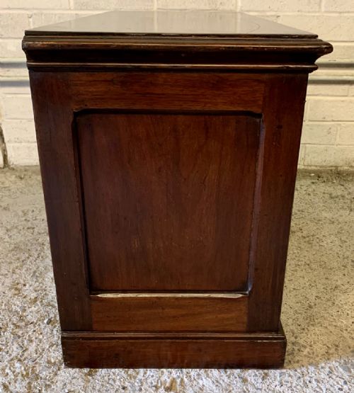 VICTORIAN MAHOGANY DESK TOP FILING CABINET WITH DROP FLAP DRAWERS - ADDITIONAL PHOTO 14