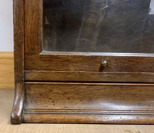 EDWARDIAN LEBUS BOOKCASE WITH 4 SECTIONS - ADDITIONAL PHOTO 6