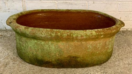 19TH CENTURY TERRACOTTA SALTER FROM NORTH DEVON - ADDITIONAL PHOTO 1