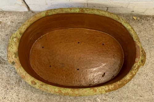 19TH CENTURY TERRACOTTA SALTER FROM NORTH DEVON - ADDITIONAL PHOTO 2