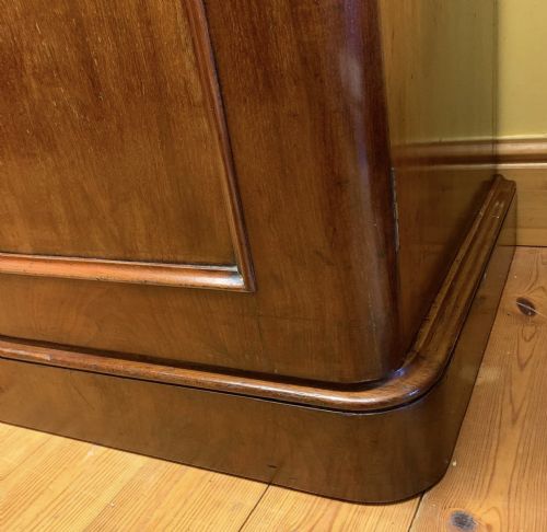 VICTORIAN MAHOGANY 2 DOOR WARDROBE - ADDITIONAL PHOTO 6