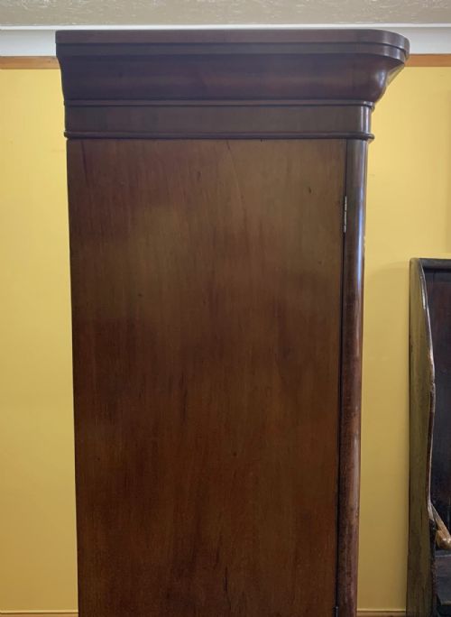 VICTORIAN MAHOGANY 2 DOOR WARDROBE - ADDITIONAL PHOTO 10
