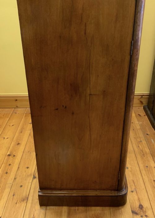 VICTORIAN MAHOGANY 2 DOOR WARDROBE - ADDITIONAL PHOTO 11