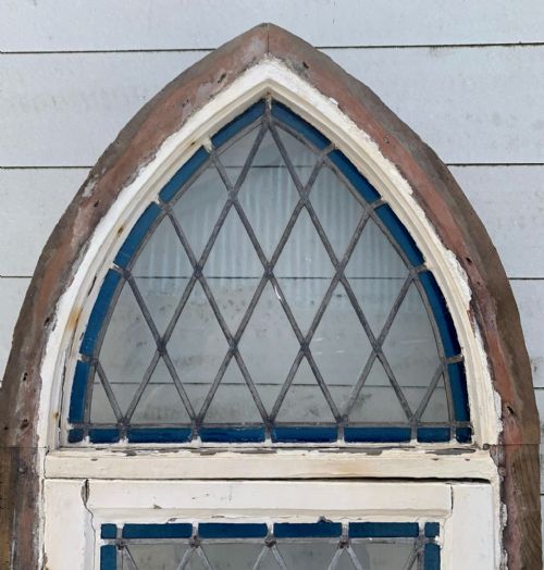 VICTORIAN ARCH TOP LEAD LIGHT WINDOW - ADDITIONAL PHOTO 2