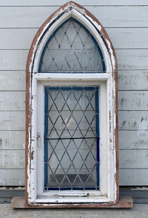 VICTORIAN ARCH TOP LEAD LIGHT WINDOW - ADDITIONAL PHOTO 6