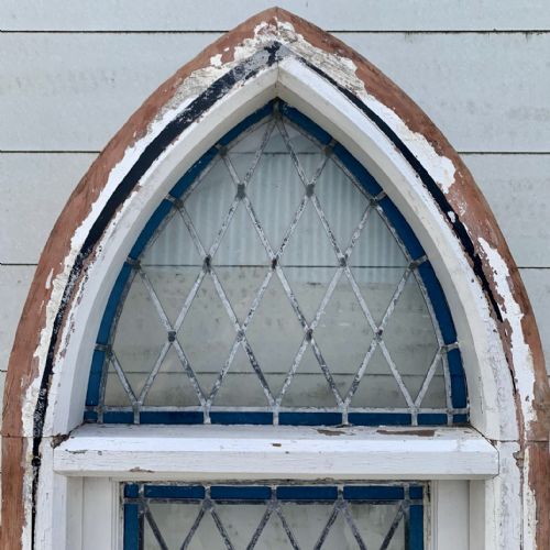 VICTORIAN ARCH TOP LEAD LIGHT WINDOW - ADDITIONAL PHOTO 7