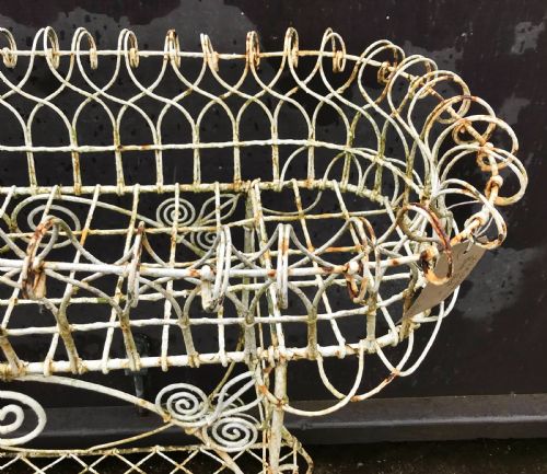 VICTORIAN WIREWORK PLANT STAND - ADDITIONAL PHOTO 4