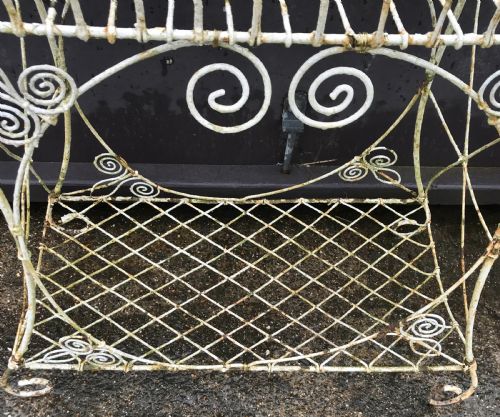 VICTORIAN WIREWORK PLANT STAND - ADDITIONAL PHOTO 6