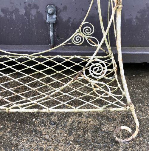 VICTORIAN WIREWORK PLANT STAND - ADDITIONAL PHOTO 7