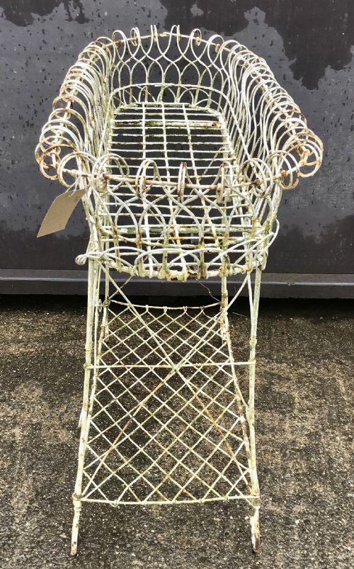 VICTORIAN WIREWORK PLANT STAND - ADDITIONAL PHOTO 8