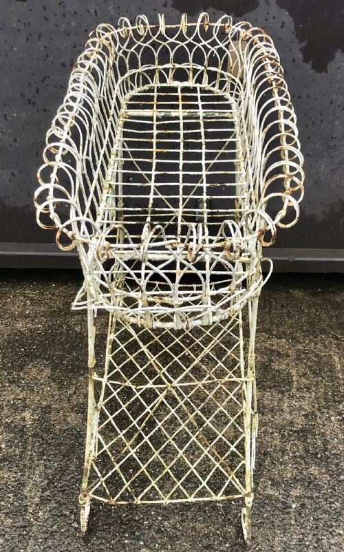 VICTORIAN WIREWORK PLANT STAND - ADDITIONAL PHOTO 9