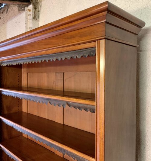 VICTORIAN MAHOGANY BOOKCASE COMPLETE WITH KEY - ADDITIONAL PHOTO 5