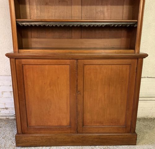 VICTORIAN MAHOGANY BOOKCASE COMPLETE WITH KEY - ADDITIONAL PHOTO 7