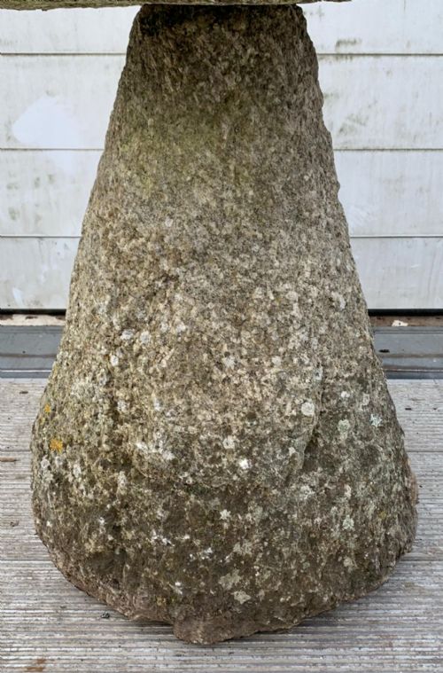 19TH CENTURY CORNISH GRANITE STADDLE STONE - ADDITIONAL PHOTO 4