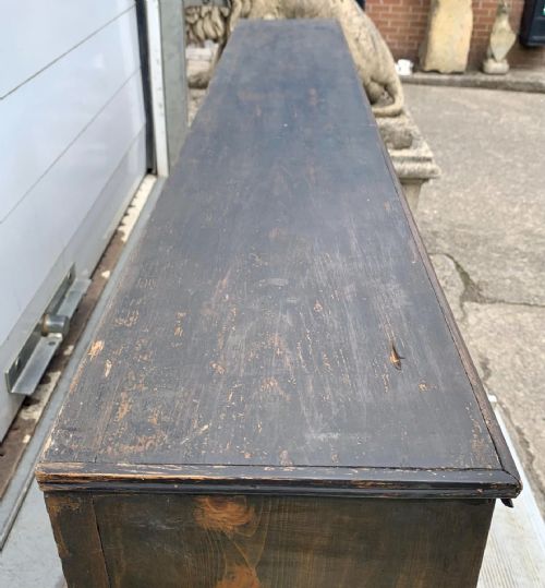 19TH CENTURY PINE BANK OF 43 DRAWERS AND 1 CUPBOARD IN ORIGINAL FINISH - ADDITIONAL PHOTO 12