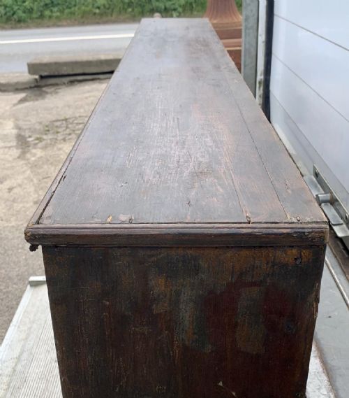 19TH CENTURY PINE BANK OF 43 DRAWERS AND 1 CUPBOARD IN ORIGINAL FINISH - ADDITIONAL PHOTO 13