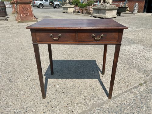 georgian mahogany side table - CATEGORY: ANTIQUE TABLES - DATED GEORGIAN