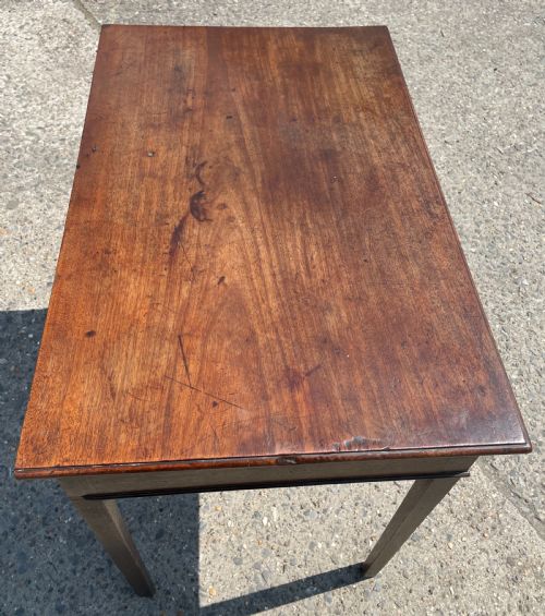 GEORGIAN MAHOGANY SIDE TABLE - ADDITIONAL PHOTO 3
