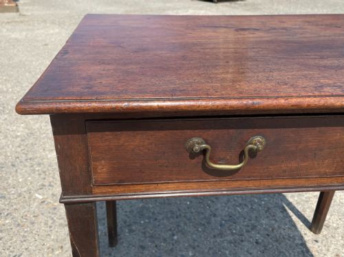 GEORGIAN MAHOGANY SIDE TABLE - ADDITIONAL PHOTO 4