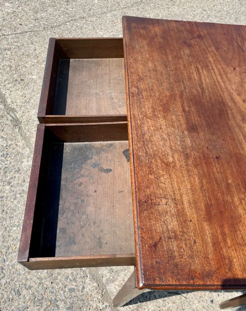 GEORGIAN MAHOGANY SIDE TABLE - ADDITIONAL PHOTO 5