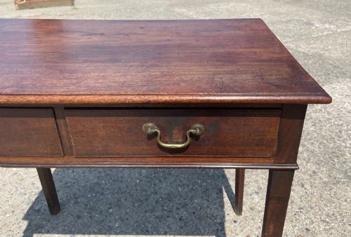 GEORGIAN MAHOGANY SIDE TABLE - ADDITIONAL PHOTO 6