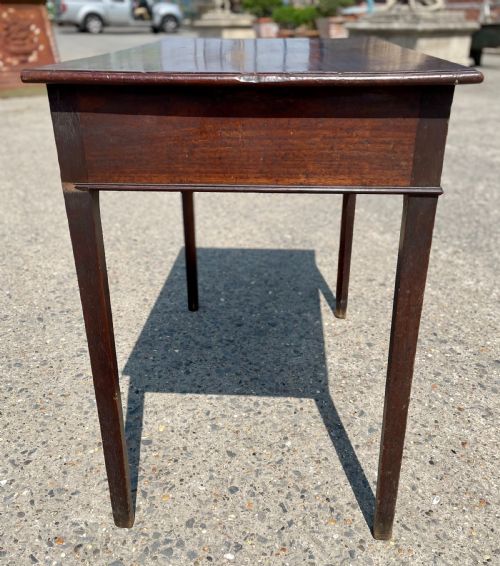 GEORGIAN MAHOGANY SIDE TABLE - ADDITIONAL PHOTO 9