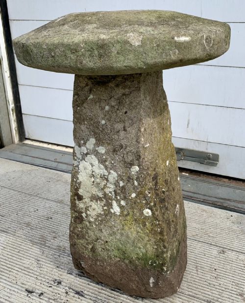 19TH CENTURY SANDSTONE STADDLE STONE - ADDITIONAL PHOTO 1