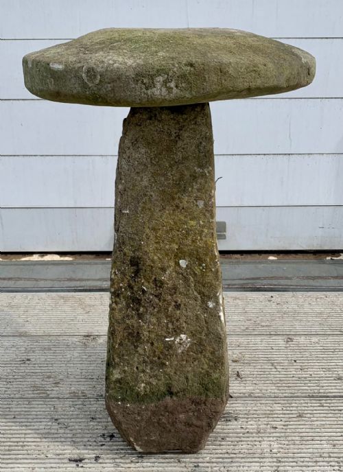19TH CENTURY SANDSTONE STADDLE STONE - ADDITIONAL PHOTO 5