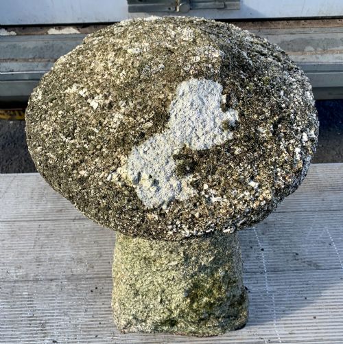 EARLY 19TH CENTURY CORNISH GRANITE STADDLE STONE - ADDITIONAL PHOTO 3