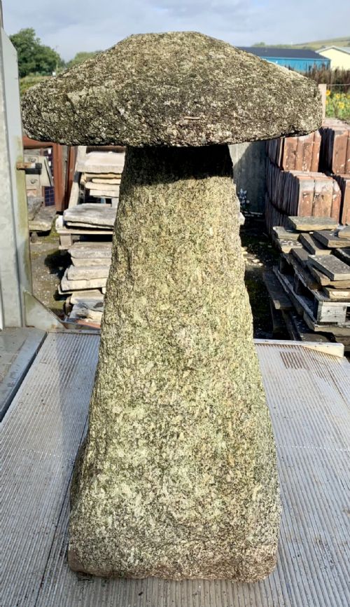 EARLY 19TH CENTURY CORNISH GRANITE STADDLE STONE - ADDITIONAL PHOTO 4
