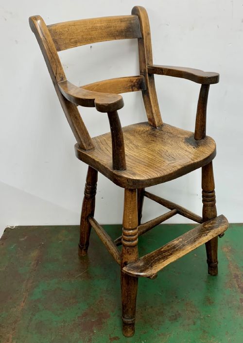 19th century ash and elm childs chair - CATEGORY: ANTIQUE CHAIRS - DATED 19TH CENTURY