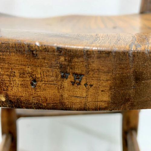 19TH CENTURY ASH AND ELM CHILDS CHAIR - ADDITIONAL PHOTO 5
