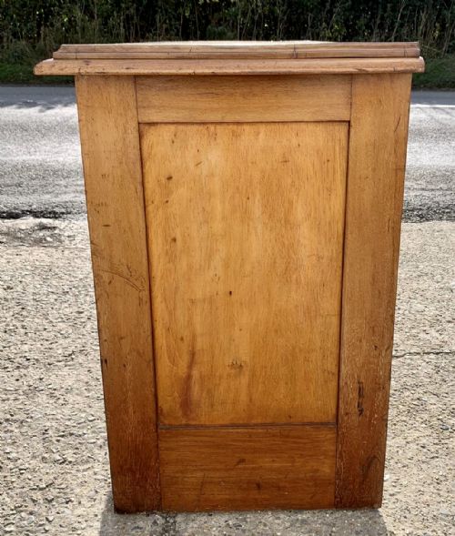 1920 MAHOGANY MILLINERS SHOP COUNTER WITH 4 LARGE DRAWERS - ADDITIONAL PHOTO 8