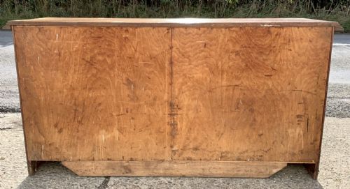 1920 MAHOGANY MILLINERS SHOP COUNTER WITH 4 LARGE DRAWERS - ADDITIONAL PHOTO 11