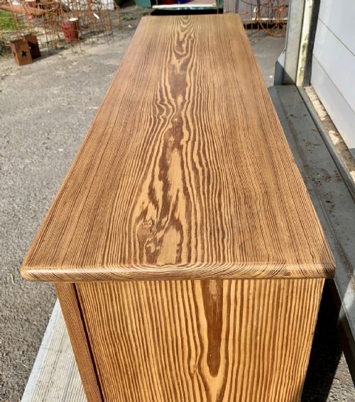 VICTORIAN PITCH PINE SCHOOL CUPBOARD - ADDITIONAL PHOTO 4