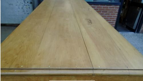 LARGE VICTORIAN PINE 8 DRAWER CHEST WITH A COMPLETE SET OF ORIGINAL TURNED KNOBS - ADDITIONAL PHOTO 2