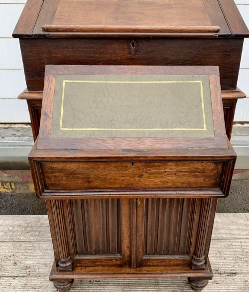 19TH CENTURY OAK CLERKS DESK OR ROSTRUM - ADDITIONAL PHOTO 8