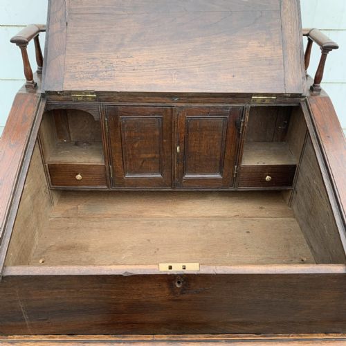 19TH CENTURY OAK CLERKS DESK OR ROSTRUM - ADDITIONAL PHOTO 9