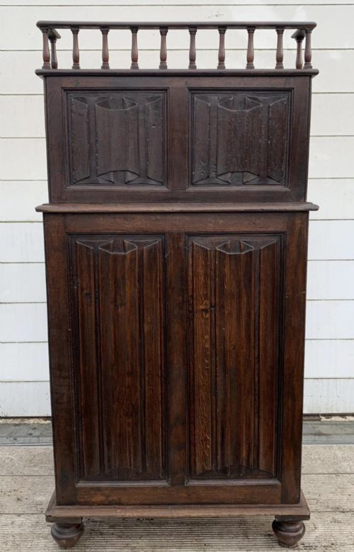 19TH CENTURY OAK CLERKS DESK OR ROSTRUM - ADDITIONAL PHOTO 15
