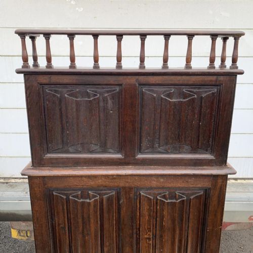 19TH CENTURY OAK CLERKS DESK OR ROSTRUM - ADDITIONAL PHOTO 16