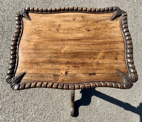 EARLY 19TH CENTURY ROSEWOOD OCCASIONAL TABLE - ADDITIONAL PHOTO 1