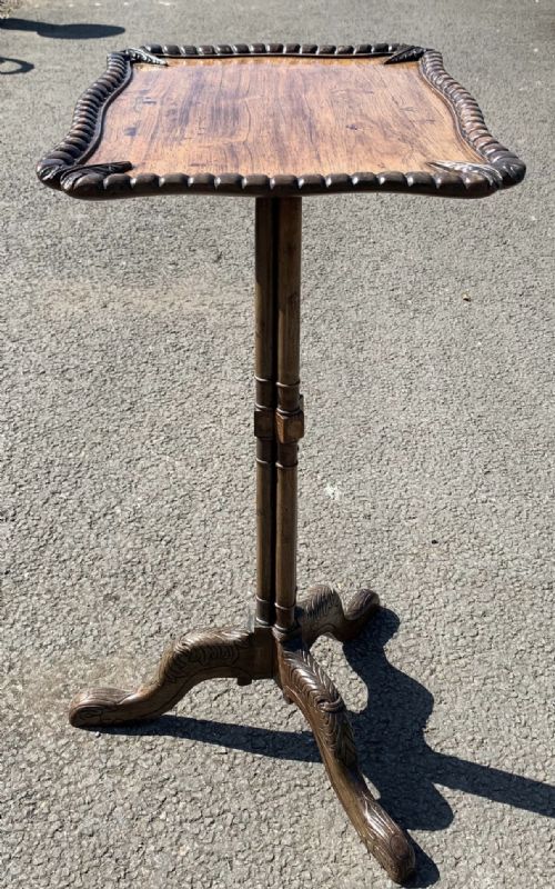 EARLY 19TH CENTURY ROSEWOOD OCCASIONAL TABLE - ADDITIONAL PHOTO 4