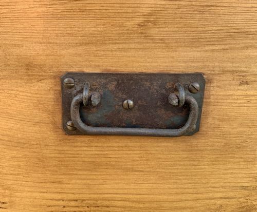 VICTORIAN PINE BLANKET BOX WITH LIFT OUT SLIDE AND A CANDLE BOX - ADDITIONAL PHOTO 6
