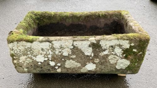 19th century sandstone trough - CATEGORY: ANTIQUE MISCELLANEOUS - DATED 19TH CENTURY