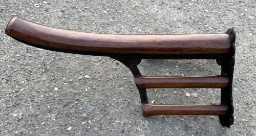 VICTORIAN SADDLE RACK MADE BY MUSGRAVE OF BELFAST - ADDITIONAL PHOTO 2