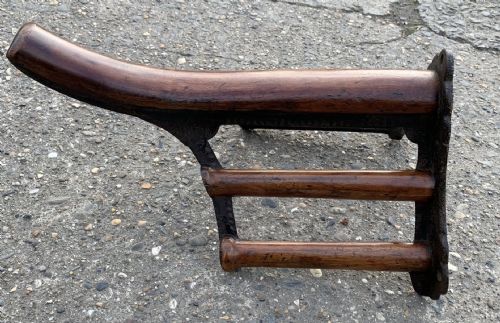 VICTORIAN SADDLE RACK MADE BY MUSGRAVE OF BELFAST - ADDITIONAL PHOTO 2