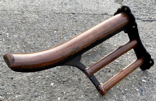 VICTORIAN SADDLE RACK MADE BY MUSGRAVE OF BELFAST - ADDITIONAL PHOTO 3